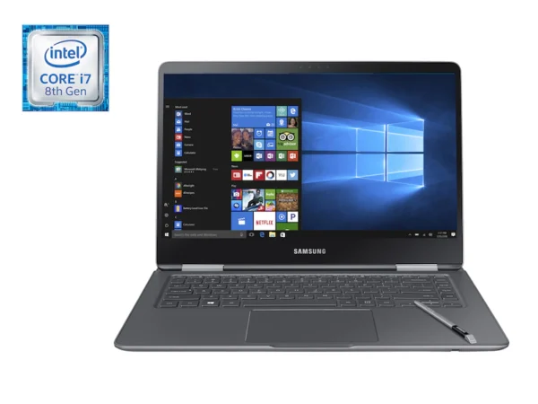 Samsung Notebook 9 Pro 15" 2-in-1 X360 Touch i7-8th Gen16GB 256 M2 SSD NP940X5N-X01US With 2GB Graphic "without pen"