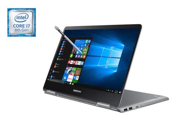 Samsung Notebook 9 Pro 15" 2-in-1 X360 Touch i7-8th Gen16GB 256 M2 SSD NP940X5N-X01US With 2GB Graphic "without pen" - Image 2