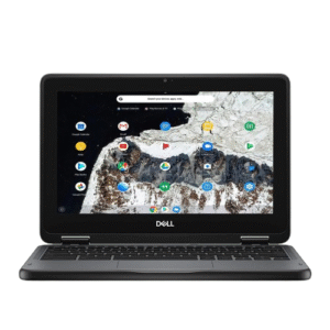 Dell 3100 Chromebook 4GB RAM/32GB Storage 2in1x360 Touch Camera, Battery, Charger